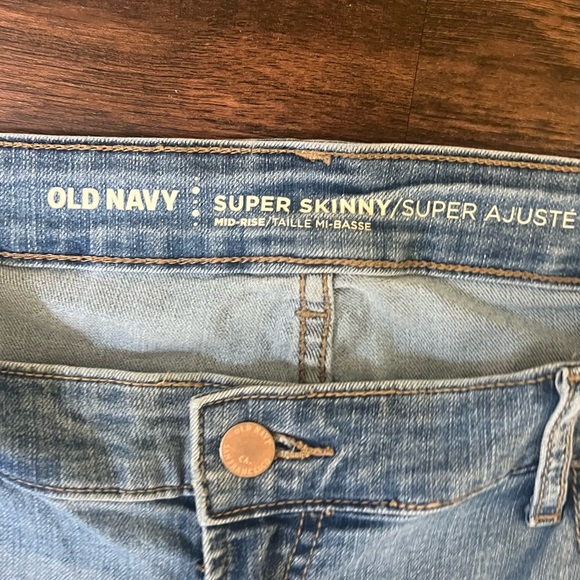 old navy super skinny jeans - Picture 4 of 4